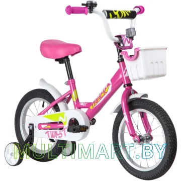 Детский велосипед Novatrack Twist 141TWIST.PN20 (розовый, 2020) картинка 2